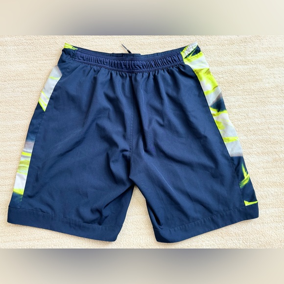 Nike Men’s Swim Trunks With Pockets, Blue Size Large - Picture 3 of 6